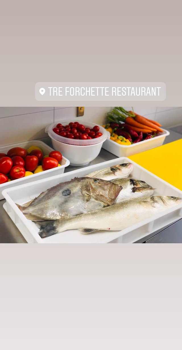 Fresh fish prepared with our signature style